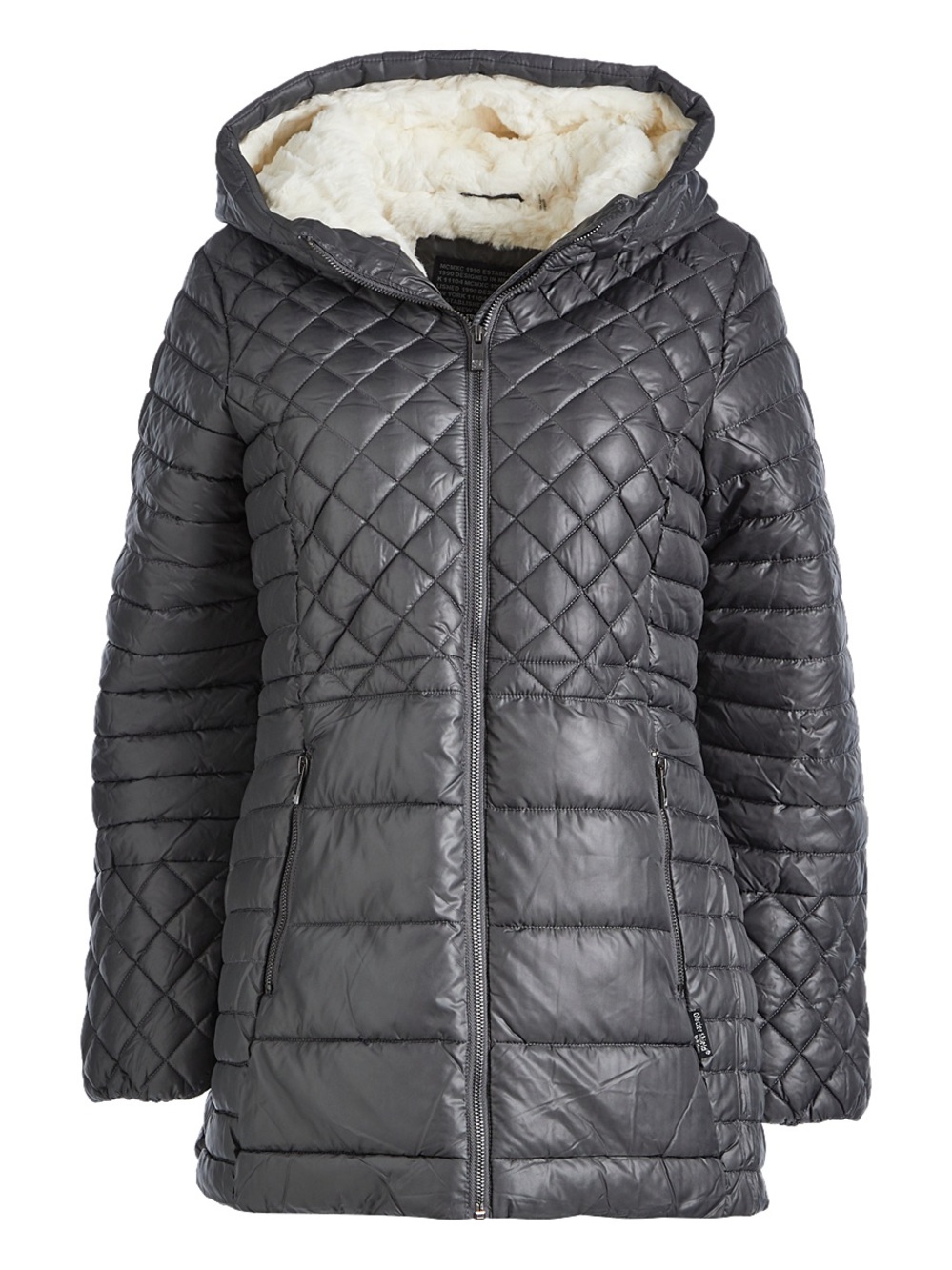Steve  Madden
Sapphire Shield Multi-Quilted Puffer Coat size L